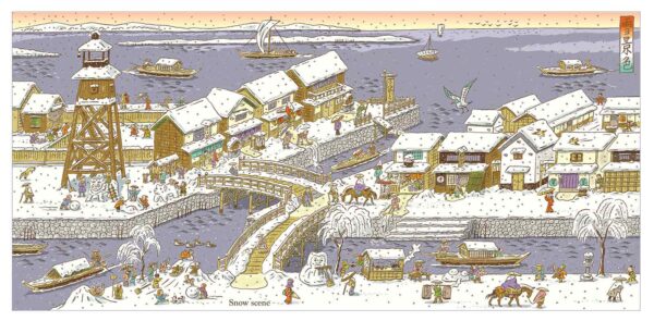 「江戸の夏」と「雪景色」 - 画像 (2)